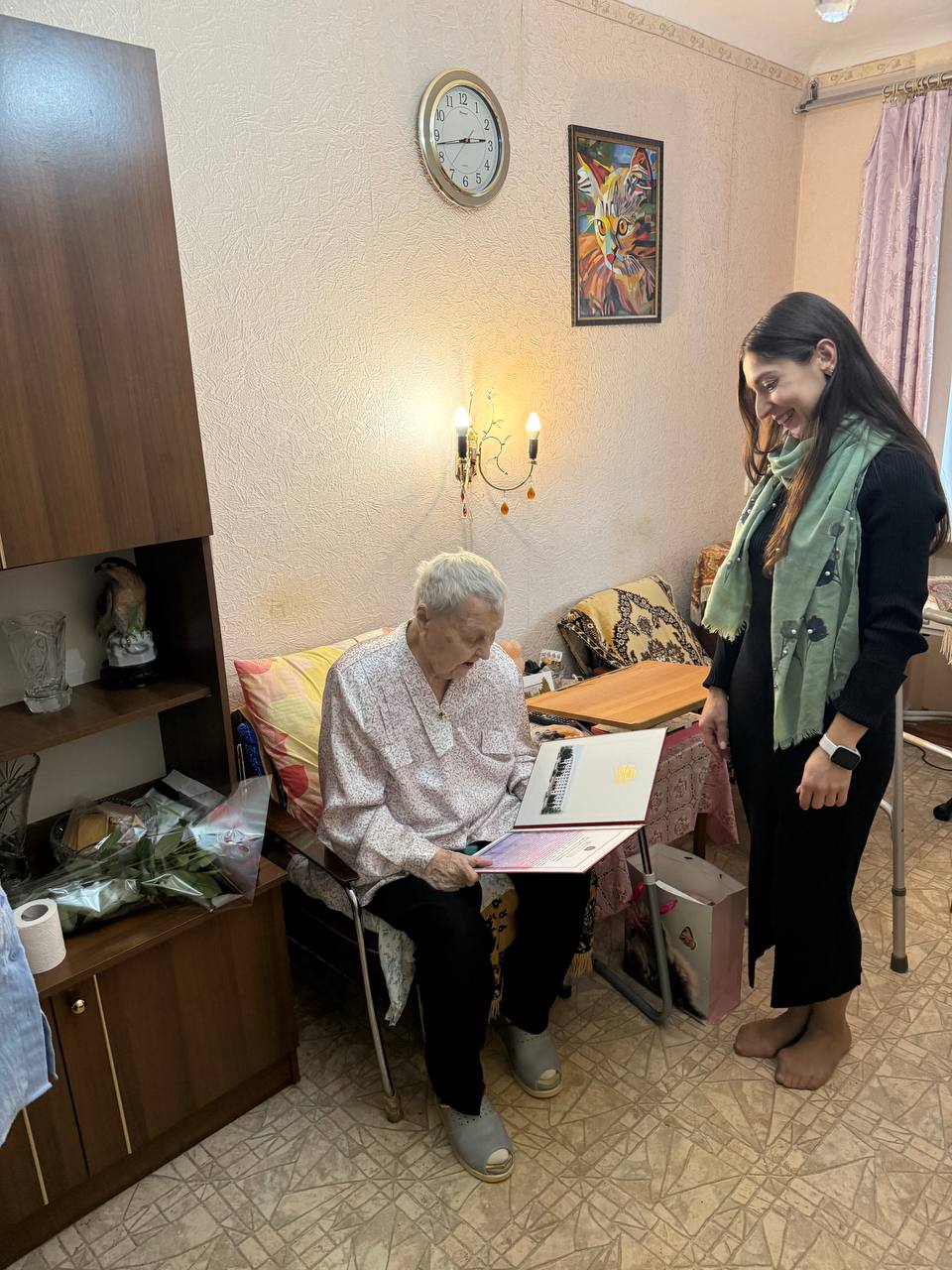 Симферопольская долгожительница отмечает 101-й день рождения! Симферопольская долгожительница отмечает 101-й день рождения!