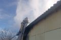 В Кировском районе крымские огнеборцы потушили возгорание кровли жилого дома