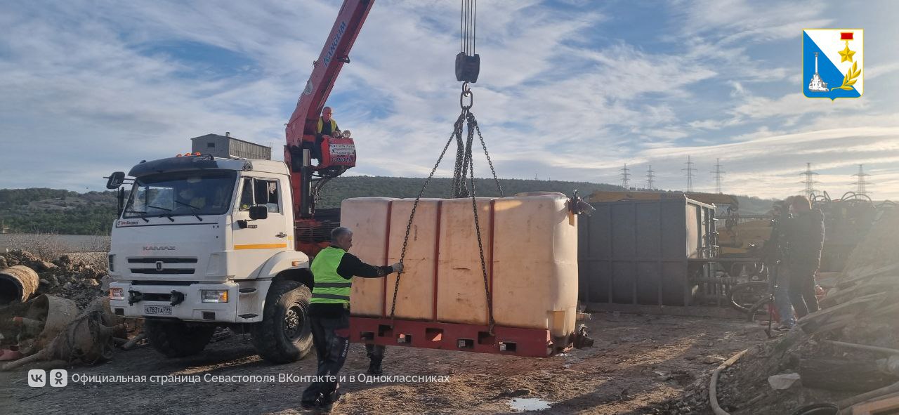 Завершаем реконструкцию водовода в Балаклавском районе Завершаем реконструкцию водовода в Балаклавском районе
