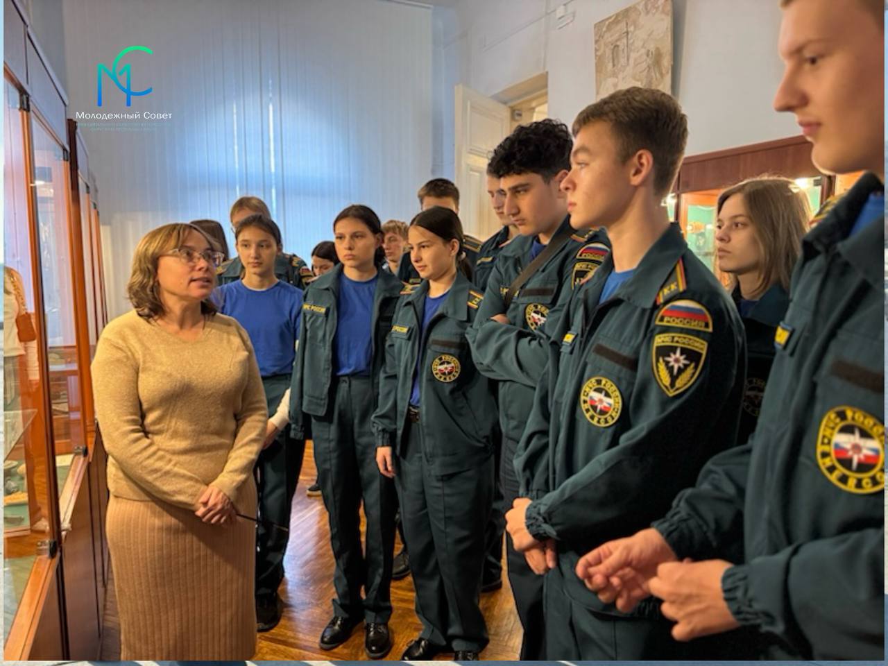 Новости с юга. Молодежный совет Ялты принял участие в организации культурно-патриотической встречи для кадетов Кореизской школы