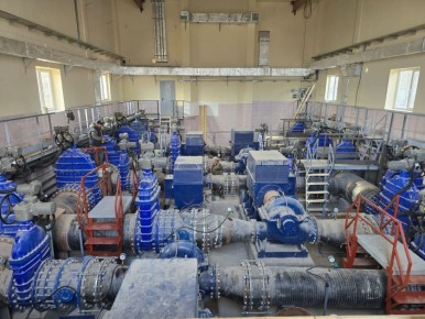 Евпаторийский водовод готов более чем на 80%