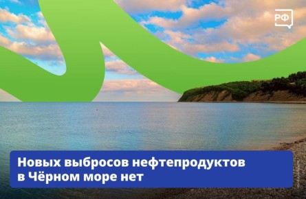 Акваторию Чёрного моря осмотрели из космоса: новых загрязнений нефтепродуктами нет