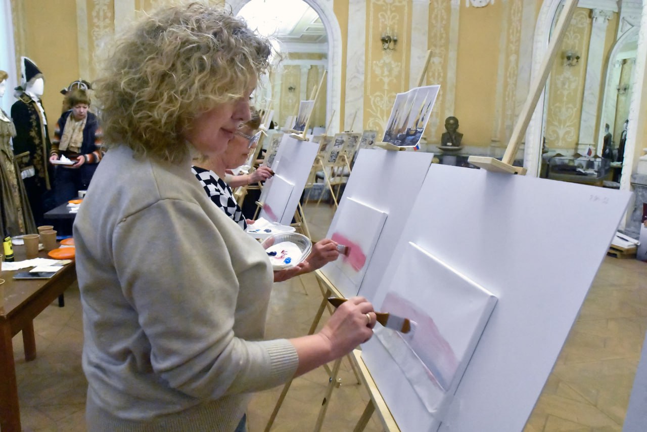 Мастер-класс по рисованию для мам в канун праздника Мастер-класс по рисованию для мам в канун праздника