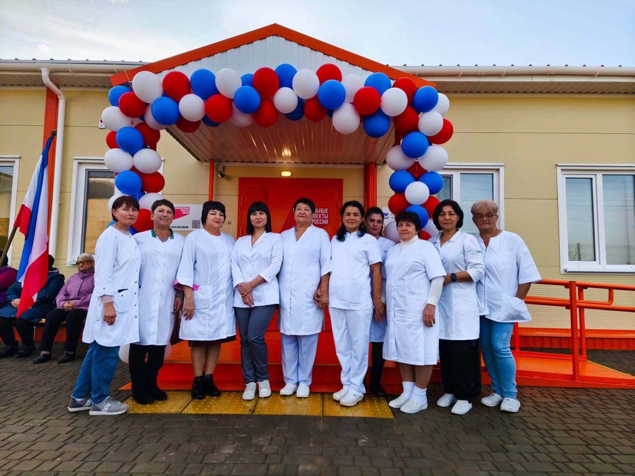 В двух сёлах Красногвардейского района ввели в эксплуатацию новые врачебные амбулатории