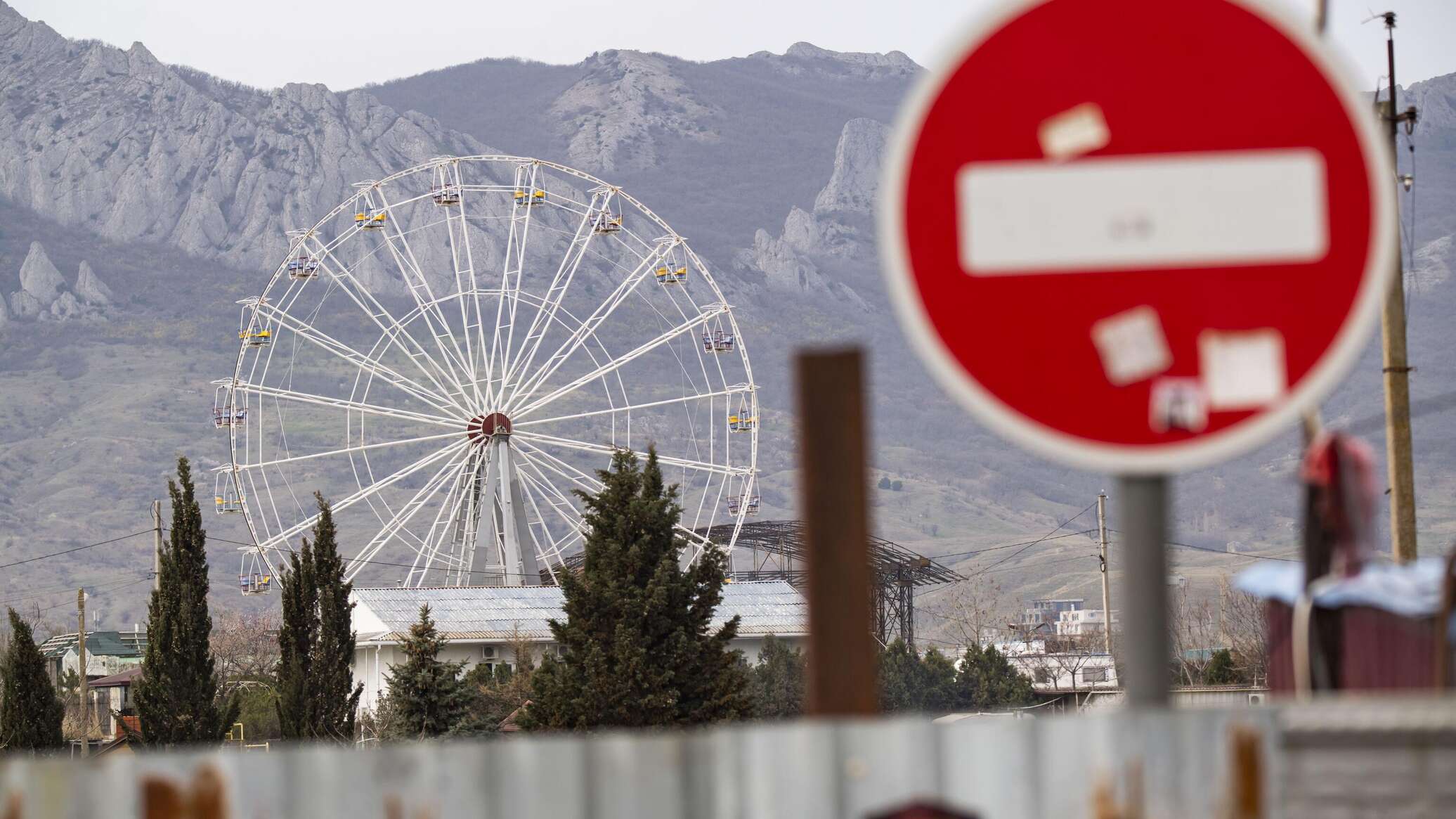 Часть Коктебеля обесточена