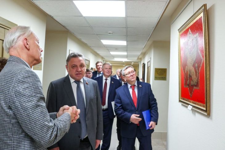 В Совете Федерации прошла выставка, посвящённая истории Крыма