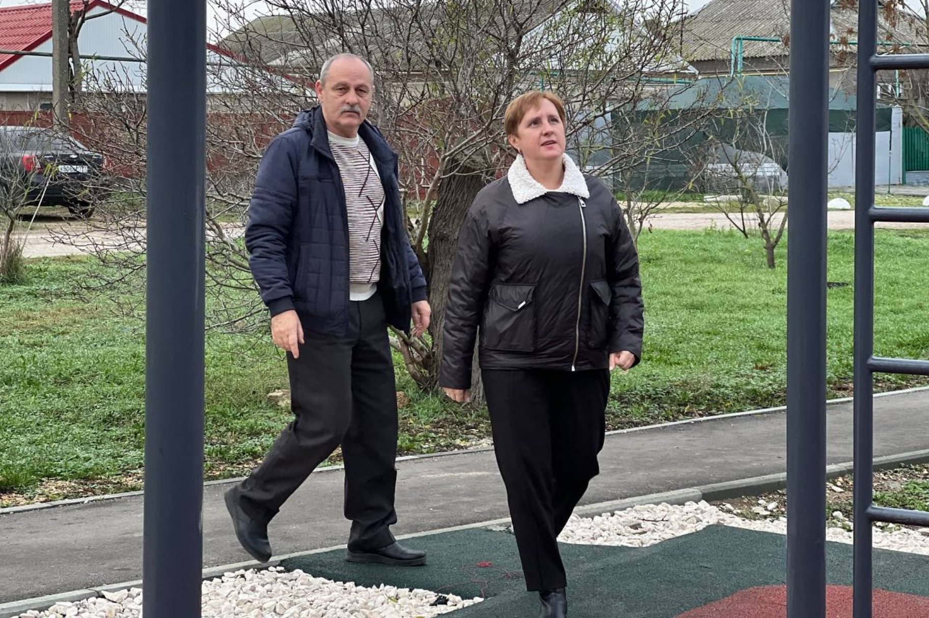 В Джанкое появилась ещё одна спортивная площадка для общефизической подготовки