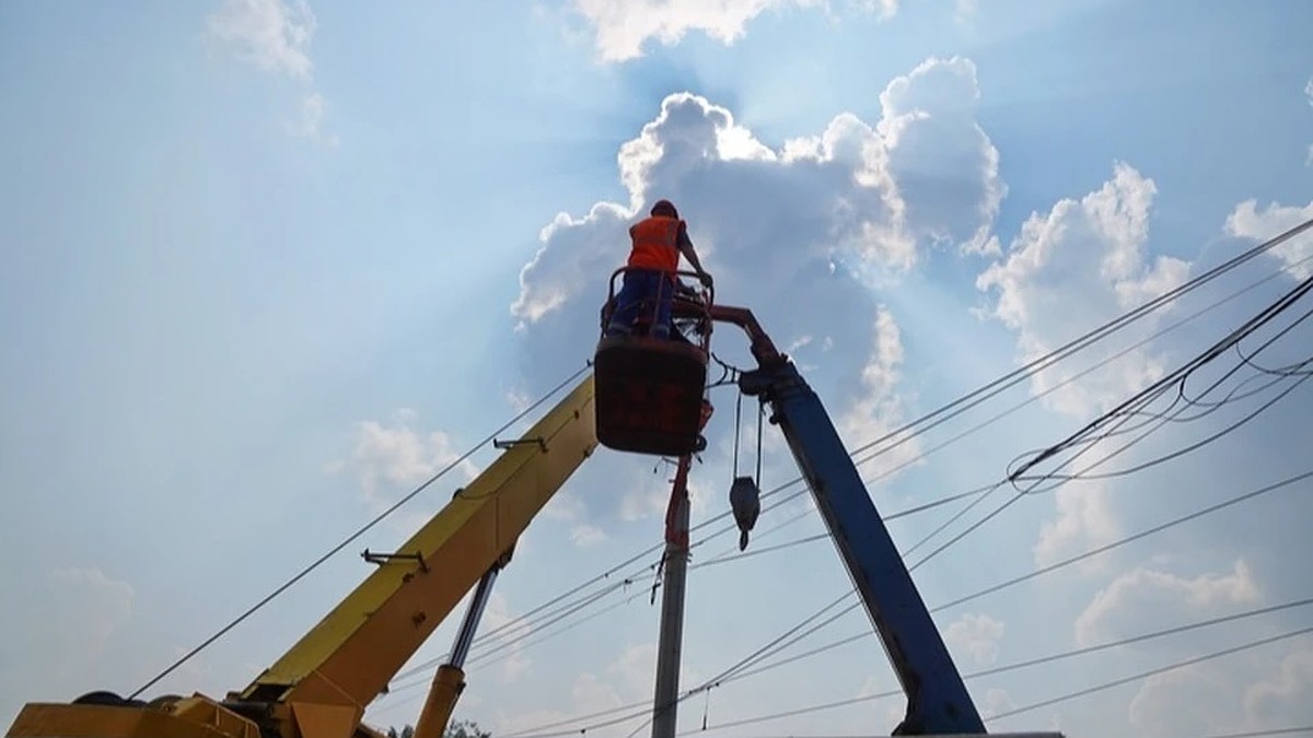 В Саках отключили свет