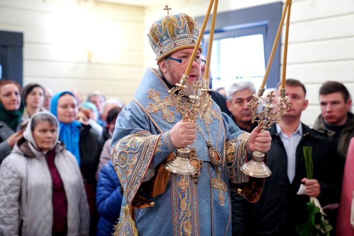 Под Евпаторией освятили храм в честь Александра Невского