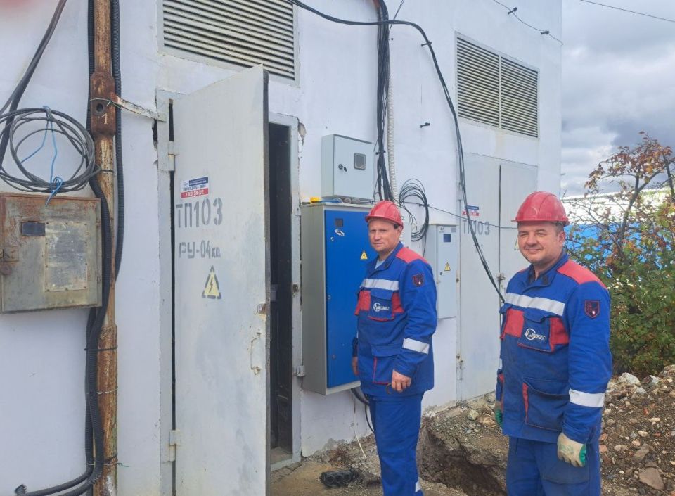 ГУП РК «Крымэнерго» обеспечивает электроэнергией очистные сооружения в Малореченском