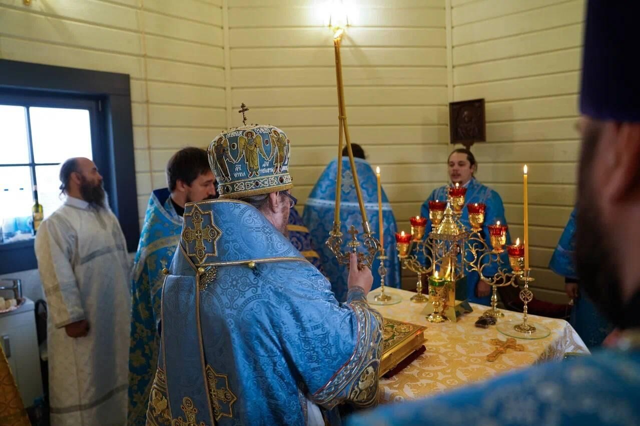 Новый храм Александра Невского в Евпатории освятили Новый храм Александра Невского в Евпатории освятили