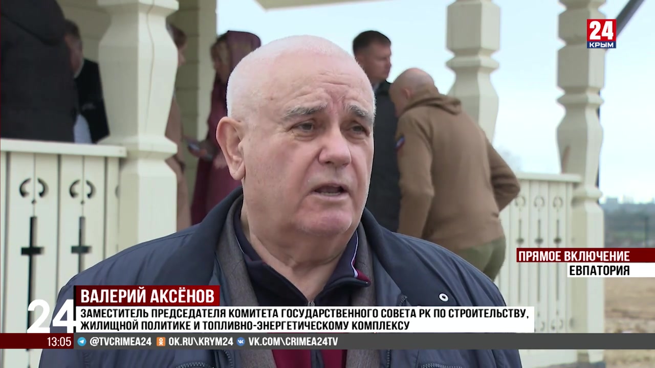 Храм Александра Невского освятили в Евпатории