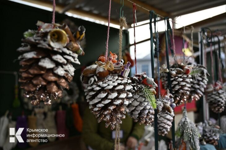 В Симферополе появится огромная вязаная елка