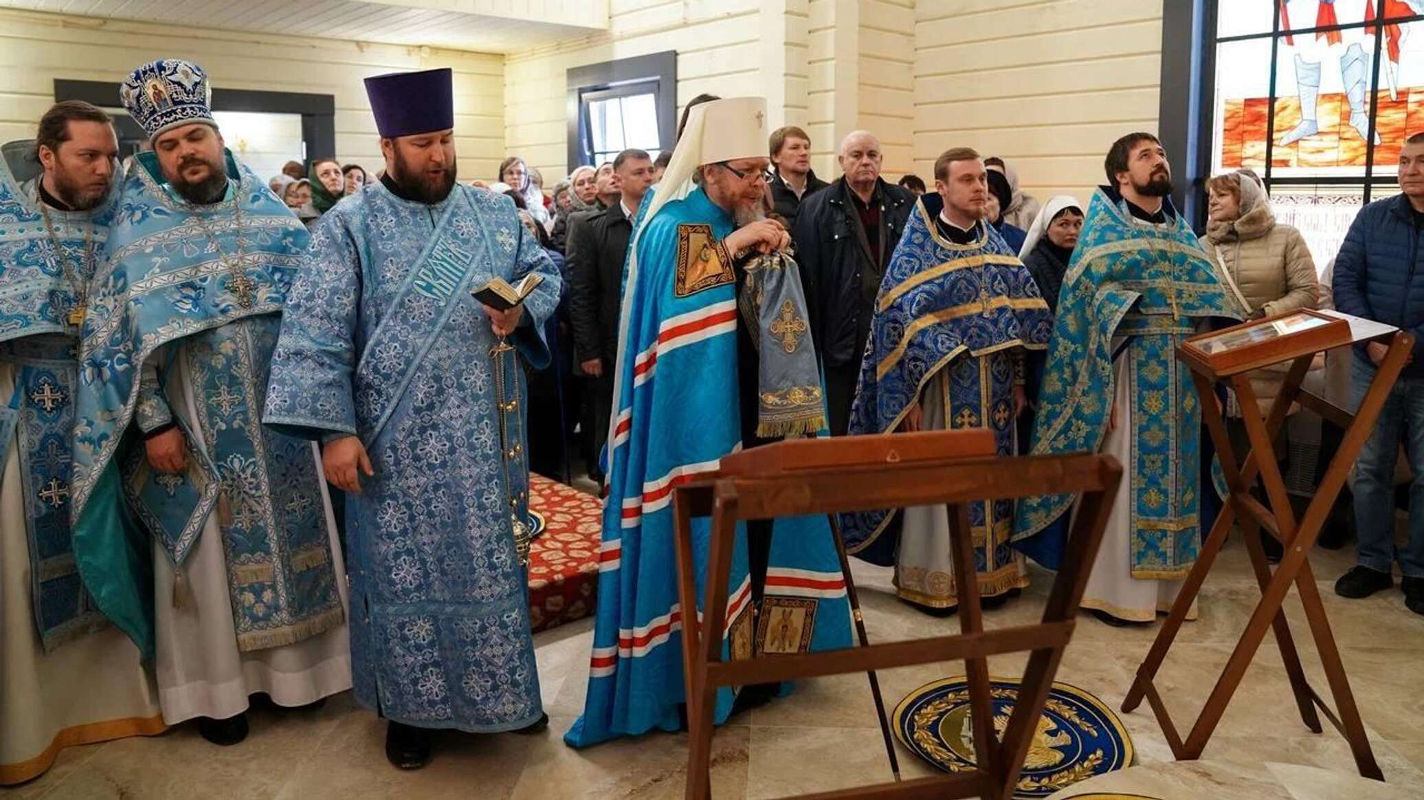 Новый храм Александра Невского в Евпатории освятили