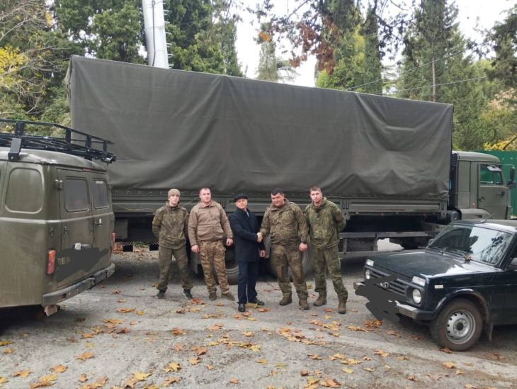 В зону СВО из Ялты отправили антидроновые покрывала и снайперские костюмы