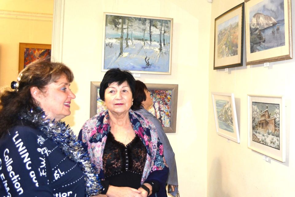 В Алуште представлена выставка «Зима здесь!» из фондовой коллекции Музея-усадьбы А. Н. Бекетова