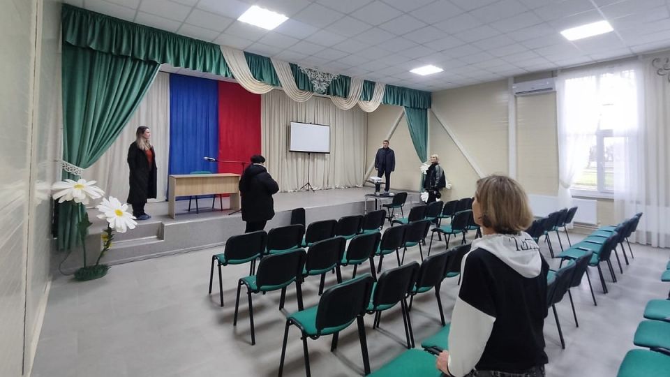 В селе Рощино Джанкойского района досрочно открыли новый дом культуры