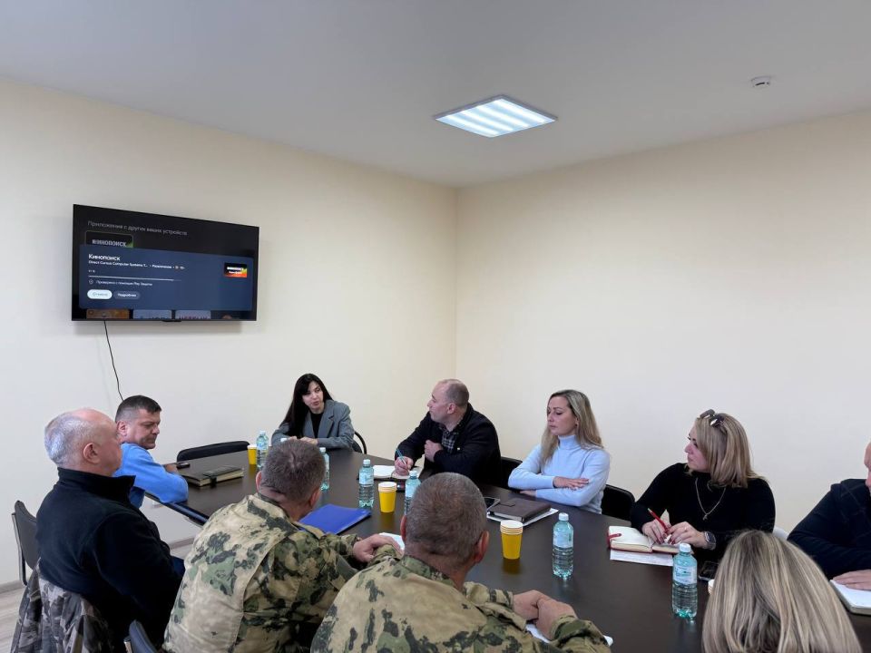 Екатерина Беридзе посетила ГАУ РК «УООПТ» с рабочим визитом