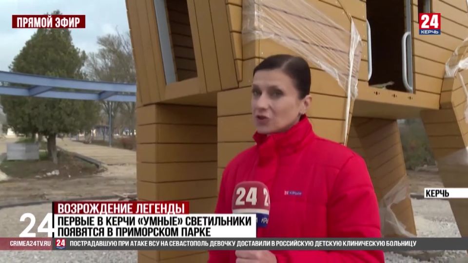 Благоустройство Приморского парка завершено на 96%