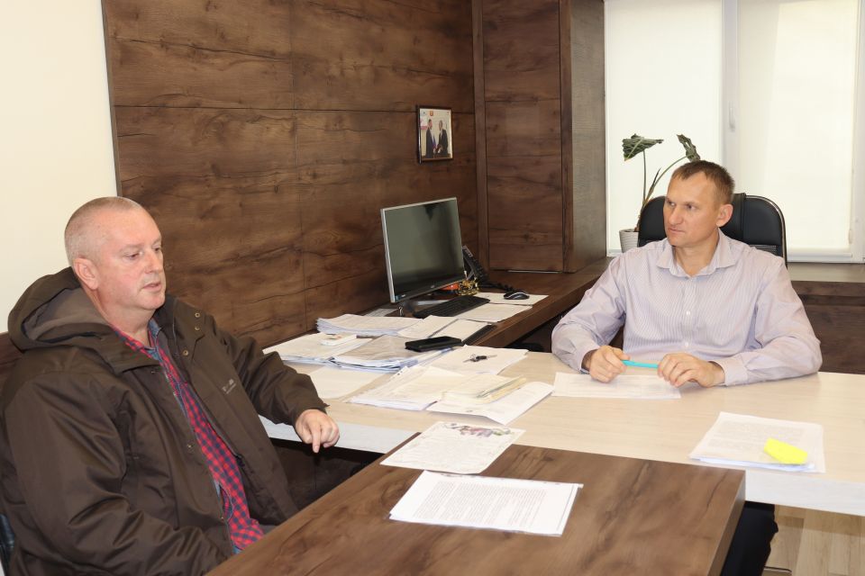 Первый заместитель главы администрации Андрей Польченко провел еженедельный прием граждан Первый заместитель главы администрации Андрей Польченко провел еженедельный прием граждан