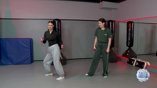 Доброе утро, спортсмены. Заряжаемся позитивом и выполняем комплекс упражнений от тренера по фитбоксу Мадлены Хачатуровой @crimea24_sport