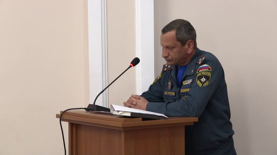 На оперативно-хозяйственном совещании в администрации Симферополя подвели итоги работы отдела надзорной деятельности и профилактической работы На оперативно-хозяйственном совещании в администрации Симферополя подвели итоги работы отдела надзорной деятельности и профилактической работы