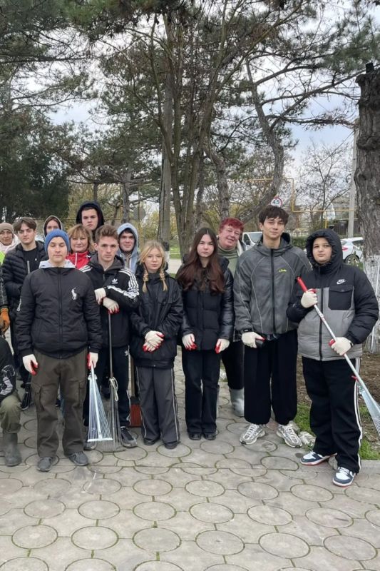 В теротделах Феодосийского округа состоялись субботники