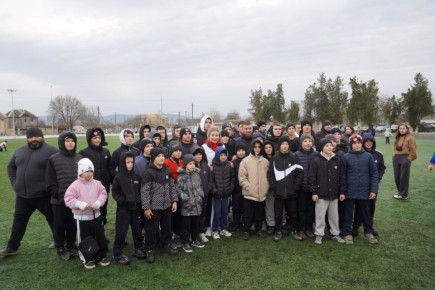 В Белогорске утренняя зарядка собрала более 100 спортсменов