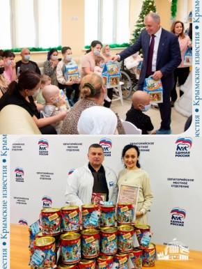 400 сладких подарков передал детям в Республиканской детской клинической больницы Владимир Константинов