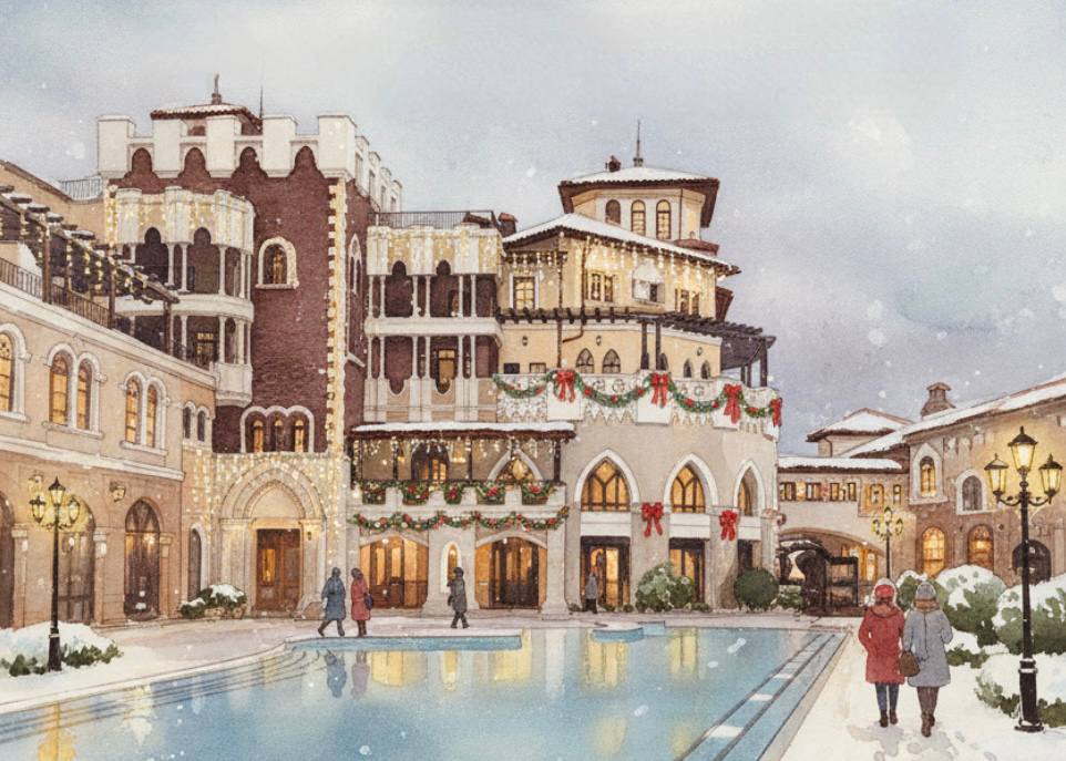 Новогодняя открытка от отеля «Soldaya Grand Hotel & Resort» Новогодняя открытка от отеля «Soldaya Grand Hotel & Resort»