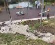 В Симферопольском районе дожди заливают детскую площадку: прокуратура проводит проверку