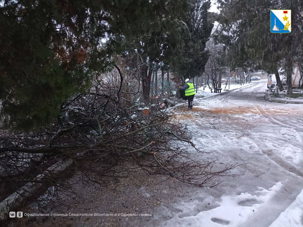 Дворники управляющей компании «Балаклавского района» с раннего утра обрабатывать дорожки посыпочной смесью Дворники управляющей компании «Балаклавского района» с раннего утра обрабатывать дорожки посыпочной смесью