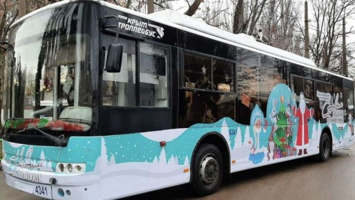 С праздником по пути: как будет работать транспорт в Крыму на Новый год