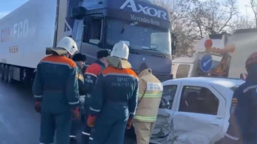 Задержан предполагаемый виновник массового ДТП на трассе М-4 "Дон"