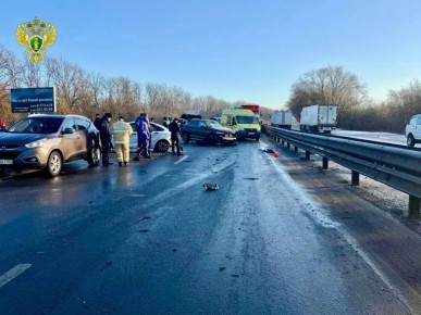 Полиция задержала предполагаемого виновника массового ДТП на трассе М-4 "Дон"