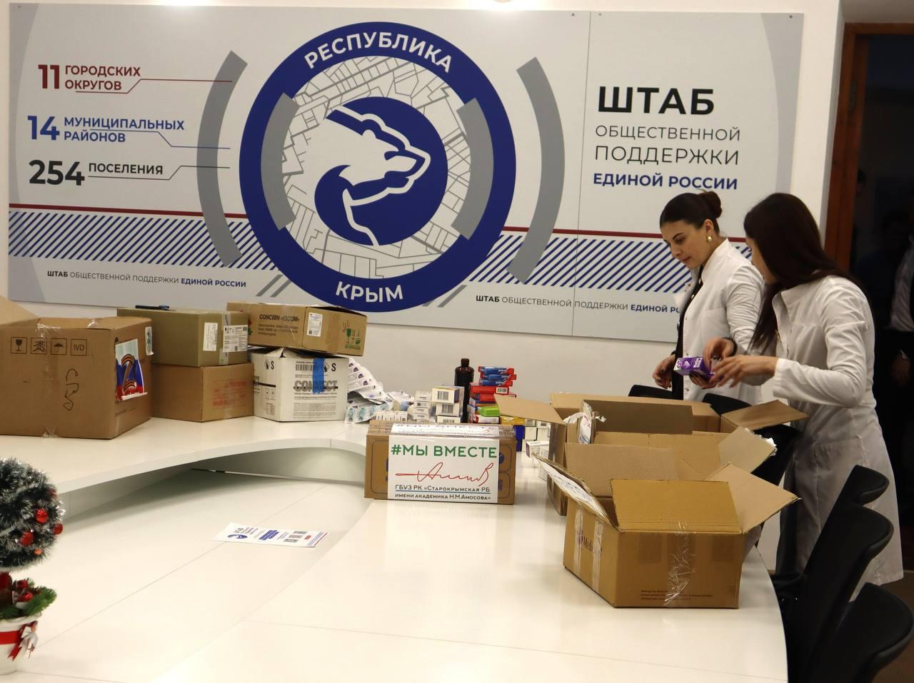 Волонтеры из Симферополя отправили помощь бойцам в зоне СВО Волонтеры из Симферополя отправили помощь бойцам в зоне СВО
