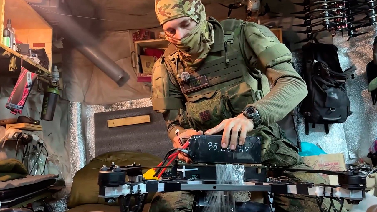 Командир взвода рассказал о работе операторов FPV-дронов «Упырь»