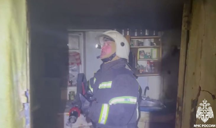 Ночью в Феодосии горел частный дом