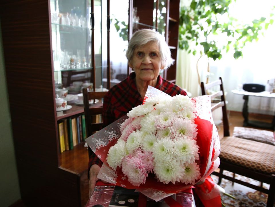 Городские власти поздравили двух ветеранов-именинников января Городские власти поздравили двух ветеранов-именинников января