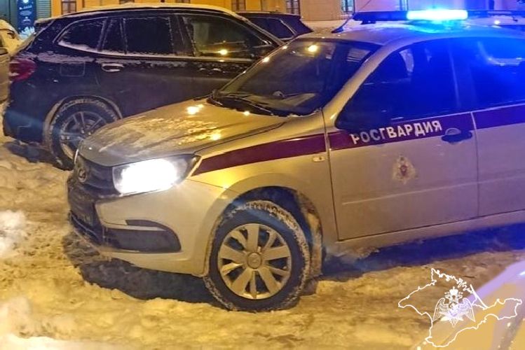 Нетрезвый водитель задержан росгвардейцами в Бахчисара