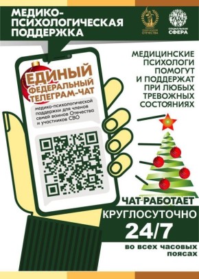 Участникам СВО и членам их семей в круглосуточном режиме доступен чат поддержки «Разговор с психологом»