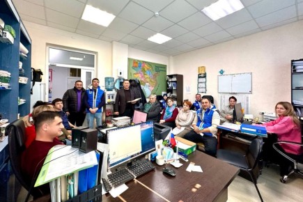 Заместитель председателя Госкомветеринарии Крыма Энвер Умеров провёл совещание с ветеринарными специалистами в Бахчисарайском районе