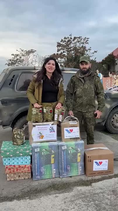 Валерия Петрусевич: Сильный ветер заглушает слова благодарности от бойцов на этом видео