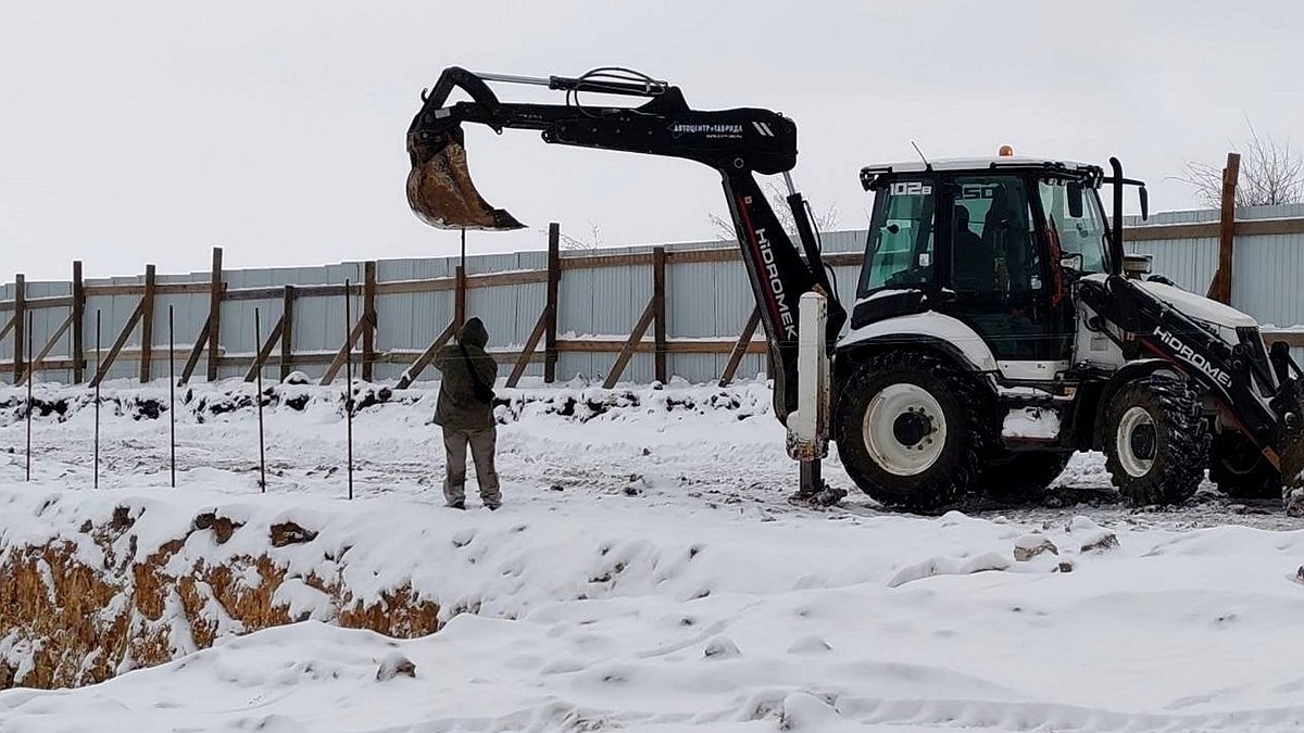 В селе Ана-Юрт Симферопольского района приступили к строительству детского сада