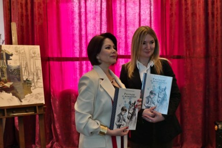Анастасия Форманчук приняла участие в презентации сборника «Рассказы о животных» Константина Коровина