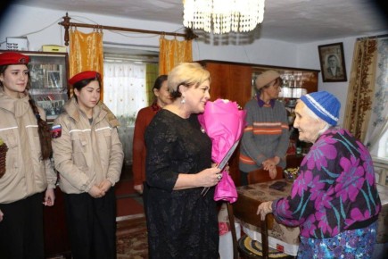 Ольга Урайкина: Также сегодня состоялось еще одно важное событие - Юбилейный День Рождения Самсоновой Клавдии Ивановны, которой исполнилось 95 лет!