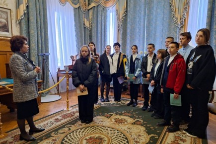 Ливадийский дворец музей проводит музейные занятия для школьников
