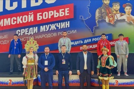Крымчанин стал победителем Всероссийского турнира по греко-римской борьбе