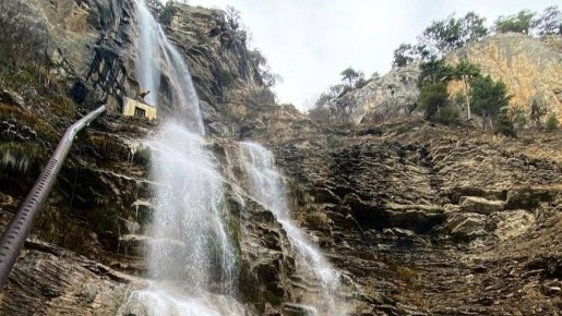 В Крыму закрыли дорогу к водопаду Учан-Су из-за камнепада