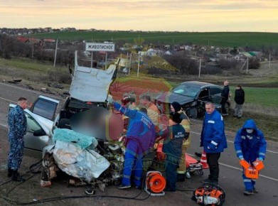 Четверо человек пострадали в ДТП в Симферопольском районе